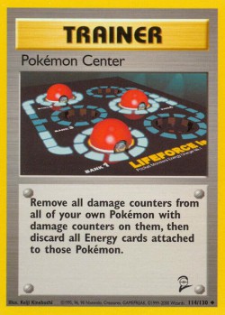 Carte Pokémon: Pokémon Center