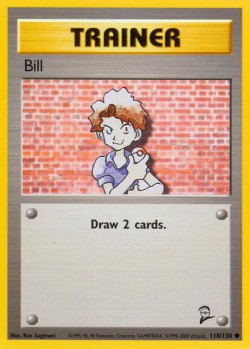 Carte Pokémon: Bill