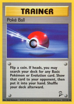 Carte Pokémon: Poké Ball