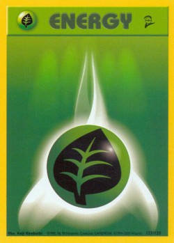 Carte Pokémon: Grass Energy