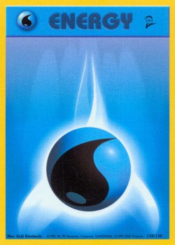 Carte Pokémon: Water Energy