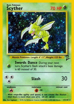 Carte Pokémon: Scyther