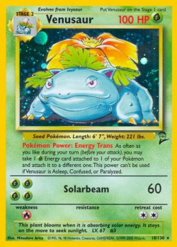 Carte Pokémon: Venusaur