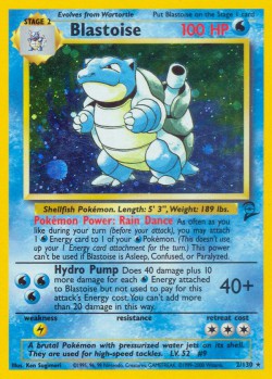 Carte Pokémon: Blastoise