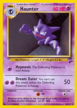 Carte Pokémon: Haunter