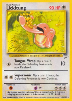 Carte Pokémon: Lickitung