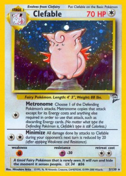 Carte Pokémon: Clefable