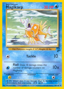 Carte Pokémon: Magikarp