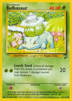 Carte Pokémon: Bulbasaur