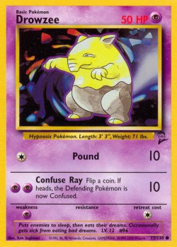 Carte Pokémon: Drowzee