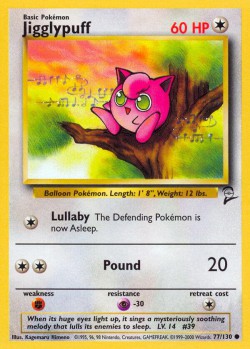 Carte Pokémon: Jigglypuff