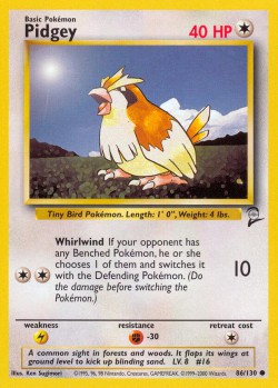 Carte Pokémon: Pidgey