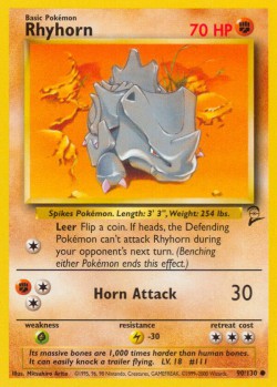 Carte Pokémon: Rhyhorn