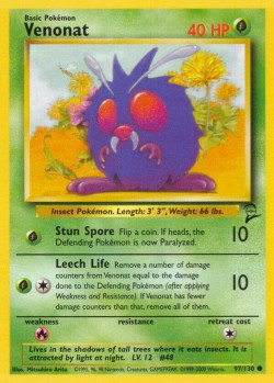 Carte Pokémon: Venonat