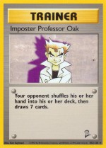 Carte Pokémon: Faux Professeur Chen