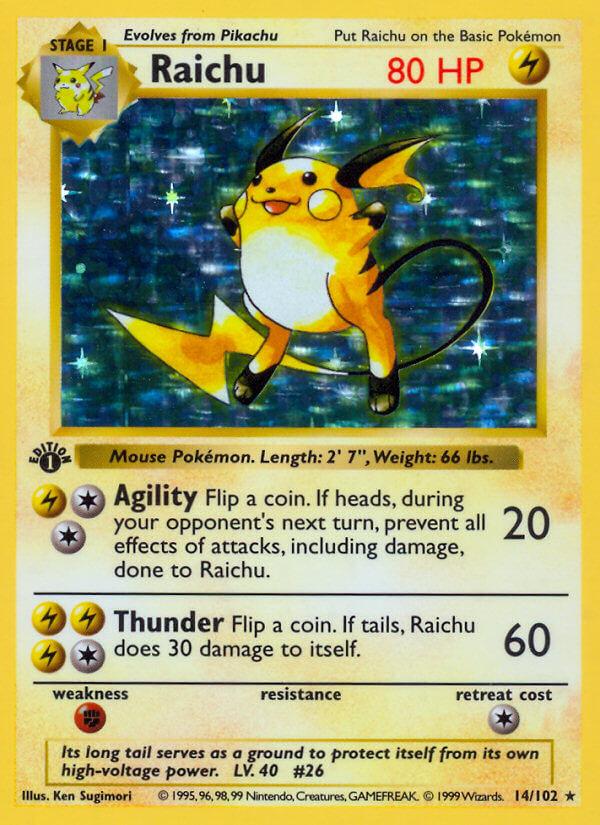 Carte Pokémon: Raichu [Raichu]