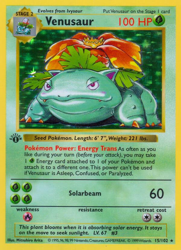 Carte Pokémon: Venusaur [Florizarre]