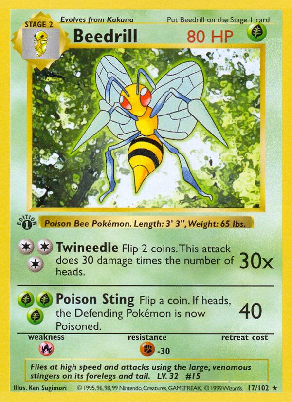 Carte Pokémon: Beedrill [Dardagnan]