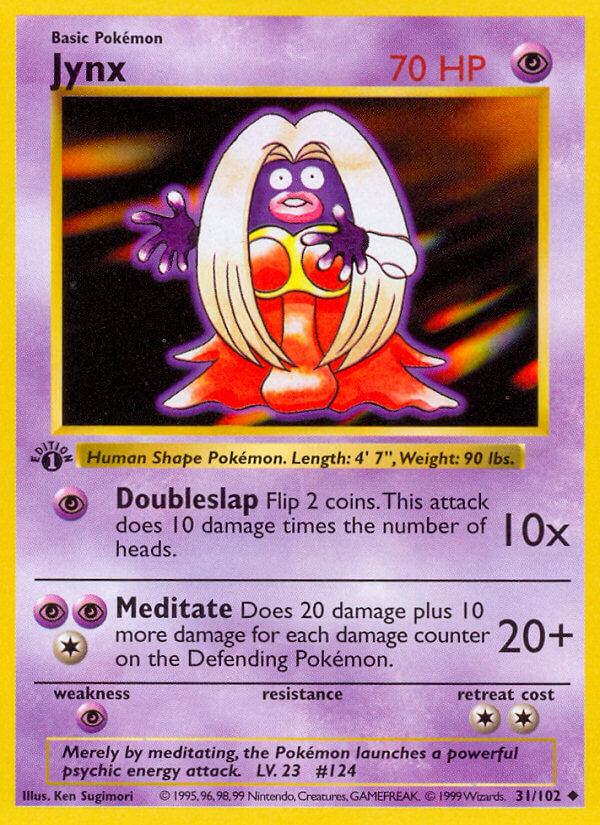 Carte Pokémon: Jynx [Lippoutou]