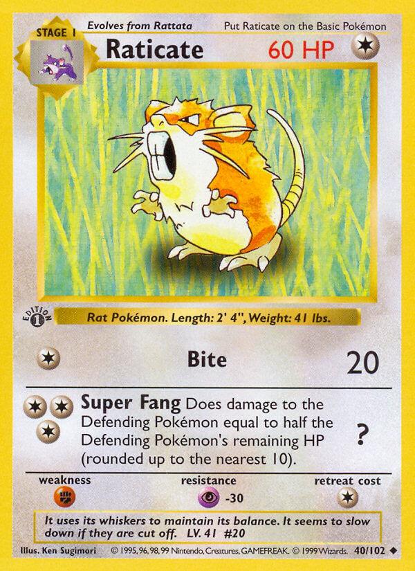 Carte Pokémon: Raticate [Rattatac]