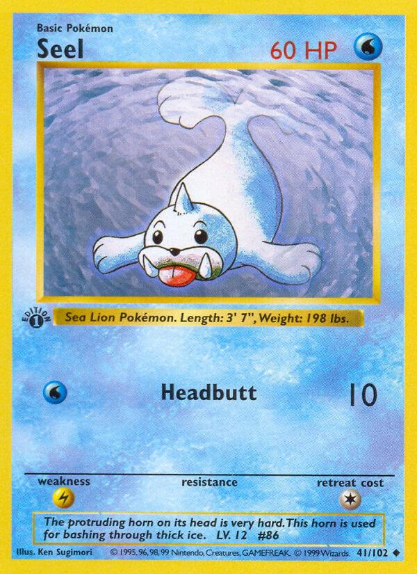 Carte Pokémon: Seel [Otaria]