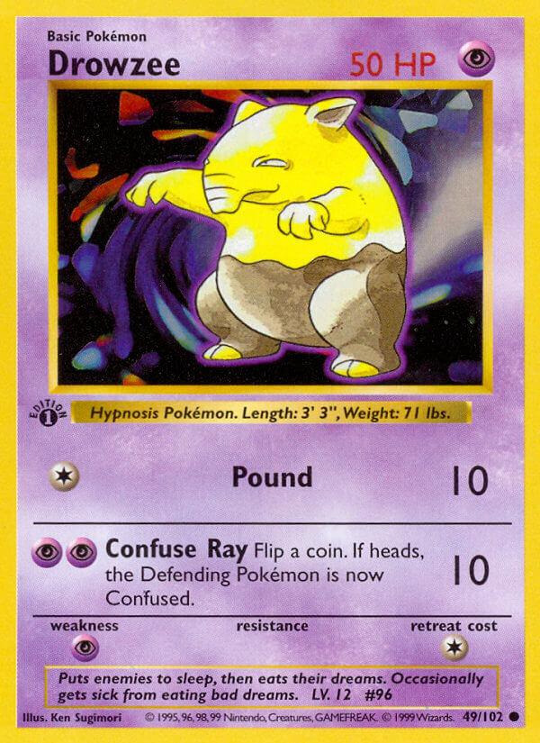 Carte Pokémon: Drowzee [Soporifik]