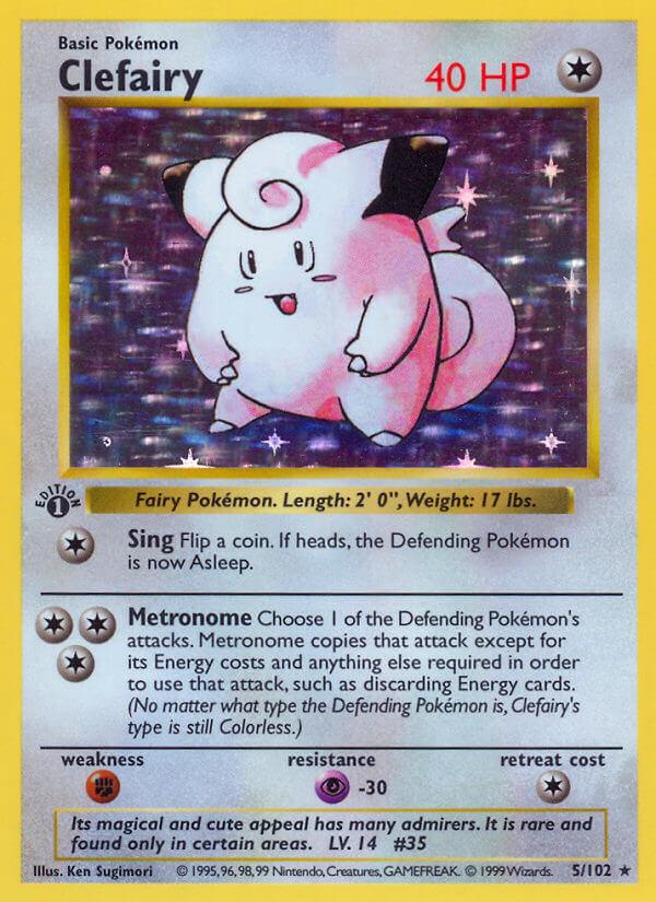 Carte Pokémon: Clefairy [Mélofée]