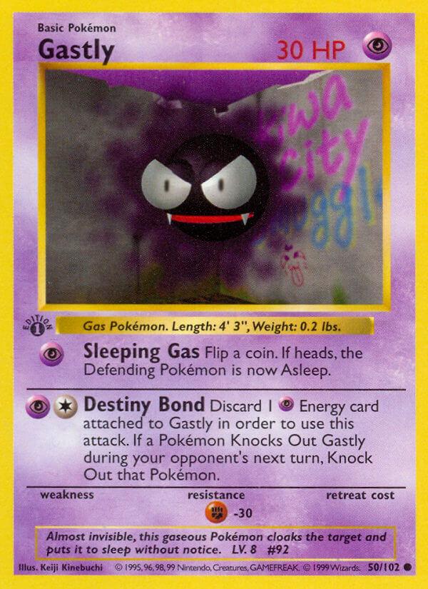 Carte Pokémon: Gastly [Fantominus]