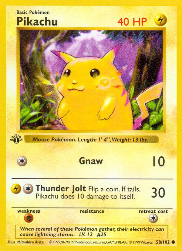 Carte Pokémon: Pikachu [Pikachu]