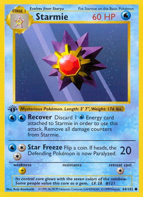 Carte Pokémon: Starmie [Staross]