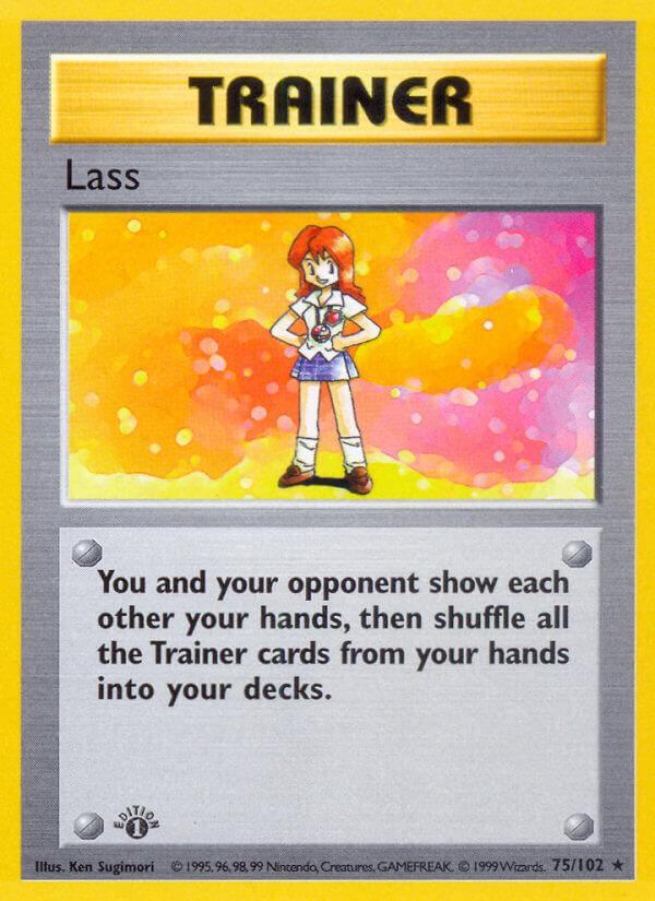 Carte Pokémon: Lass [Fillette]