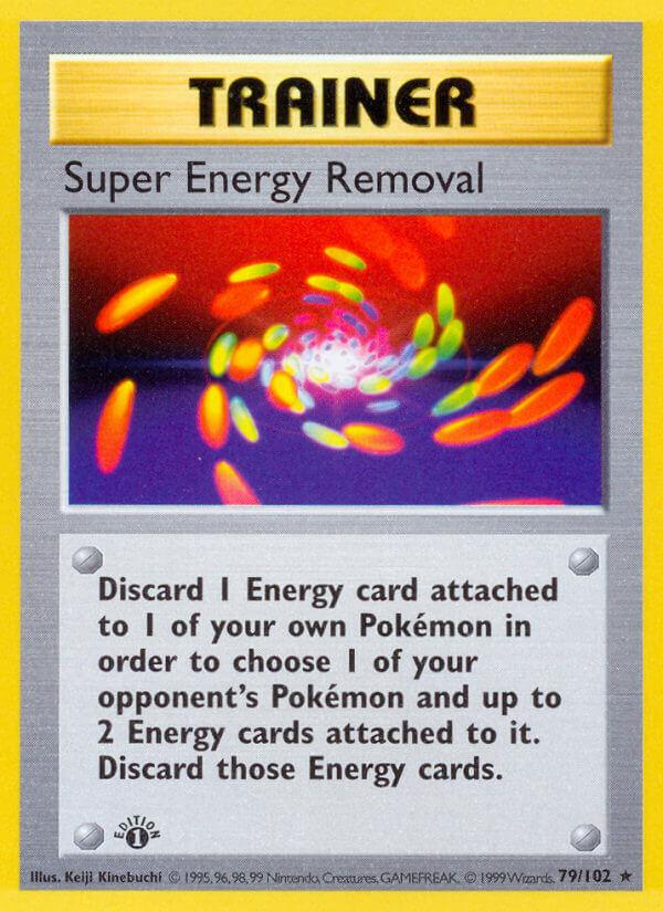 Carte Pokémon: Super Energy Removal [Double Suppression d'Énergie]