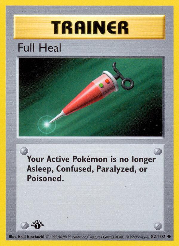 Carte Pokémon: Full Heal [Guérison Totale]