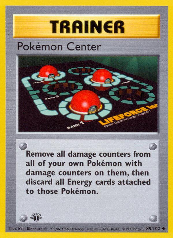 Carte Pokémon: Pokémon Center [Centre Pokémon]