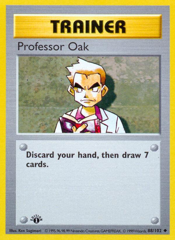 Carte Pokémon: Professor Oak [Professeur Chen]