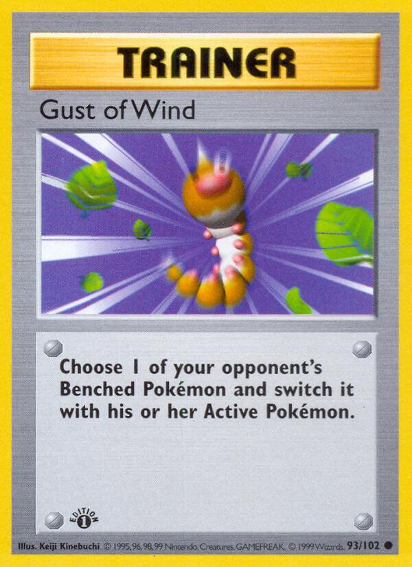 Carte Pokémon: Gust of Wind [Rafale de vent]