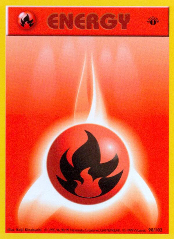 Carte Pokémon: Fire Energy [Énergie Feu]