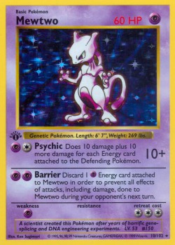 Carte Pokémon: Mewtwo