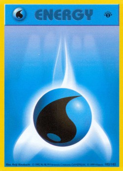 Carte Pokémon: Water Energy