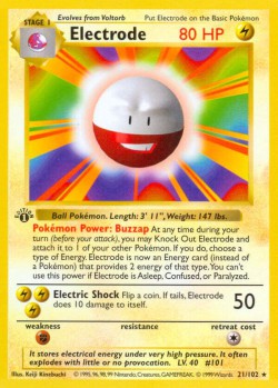 Carte Pokémon: Electrode