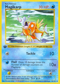 Carte Pokémon: Magikarp