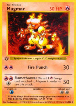 Carte Pokémon: Magmar