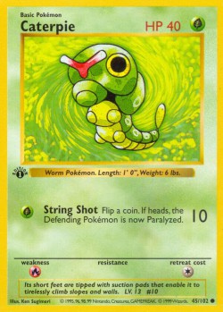 Carte Pokémon: Caterpie