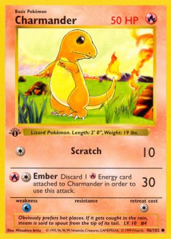 Carte Pokémon: Charmander