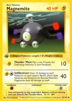 Carte Pokémon: Magnemite