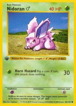 Carte Pokémon: Nidoran♂