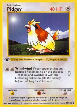 Carte Pokémon: Pidgey