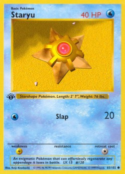 Carte Pokémon: Staryu