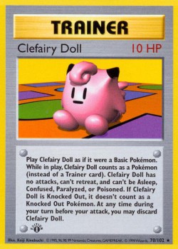 Carte Pokémon: Clefairy Doll