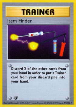 Carte Pokémon: Item Finder